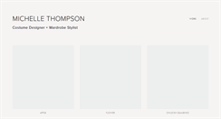 Desktop Screenshot of michellethompsonwardrobe.com